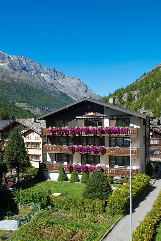 Апартаменты Haus Alba Саас-Альмагель Экстерьер фото